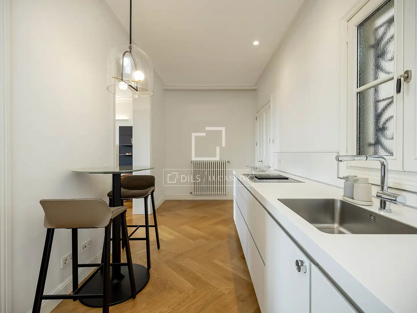 Cocina de Piso en venta en Barcelona con Aire acondicionado, Calefacción y Parquet