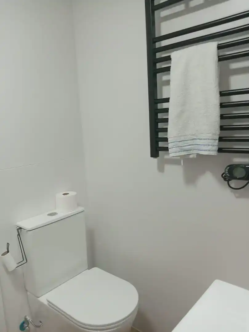 Bathroom of Flat for rent in Coslada  with Furnished, Oven and Washing machine