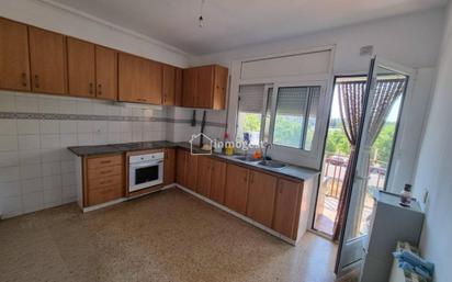 Kitchen of Flat for sale in Salt  with Terrace and Balcony