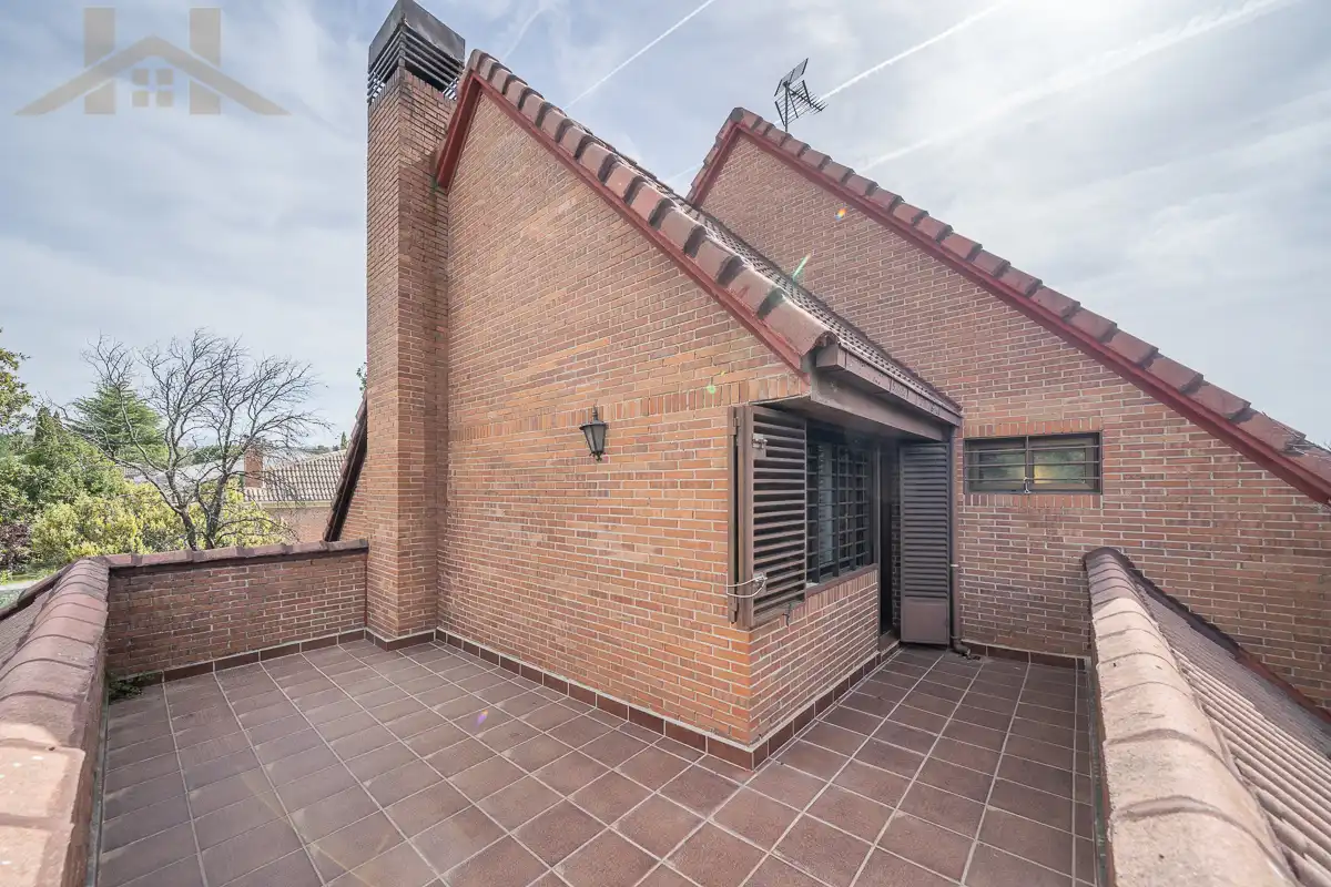 Vista exterior de Casa o chalet en venta en Alpedrete con Trastero