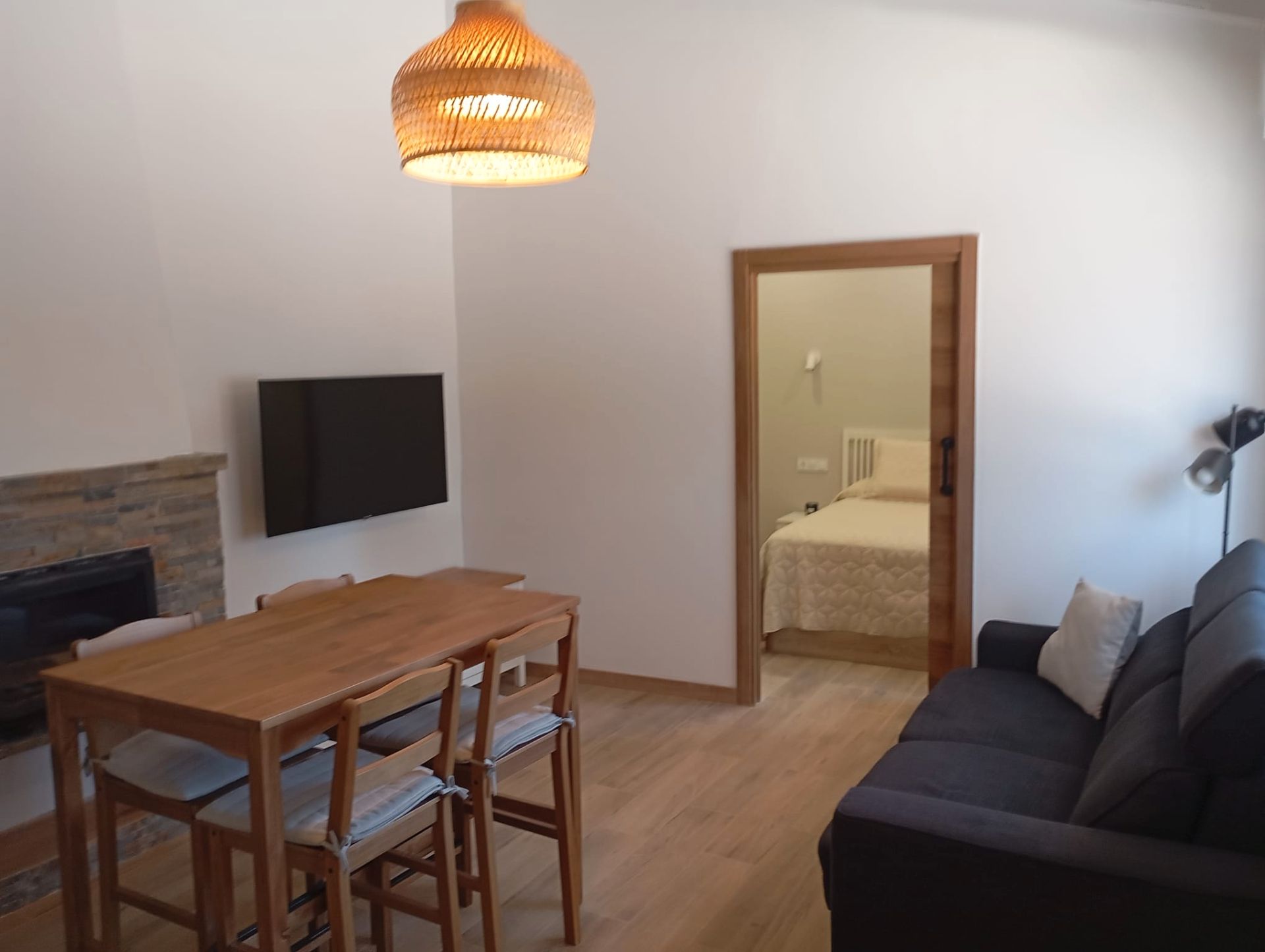 Sala d'estar de Casa o xalet en venda en Gandia amb Aire condicionat, Parquet i Terrassa