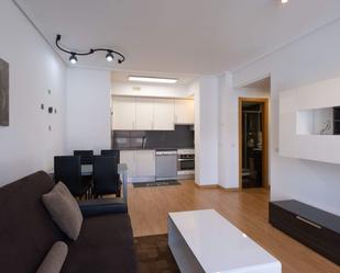 Living room of Apartment to rent in  Zaragoza Capital  with Air Conditioner, Heating and Parquet flooring