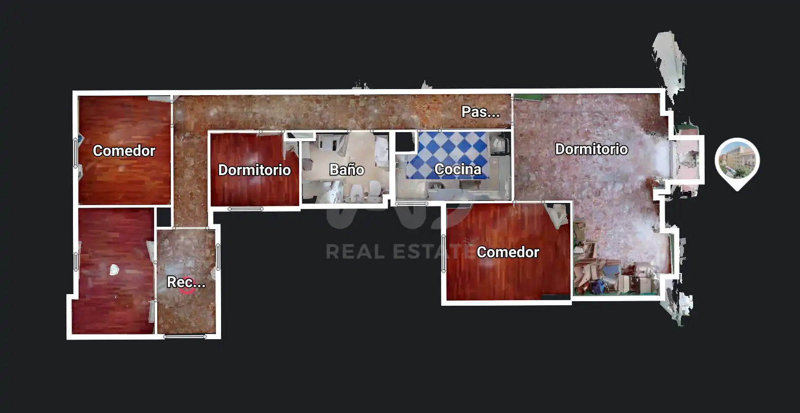 Piso en venta en Madrid con Calefacción y Terraza