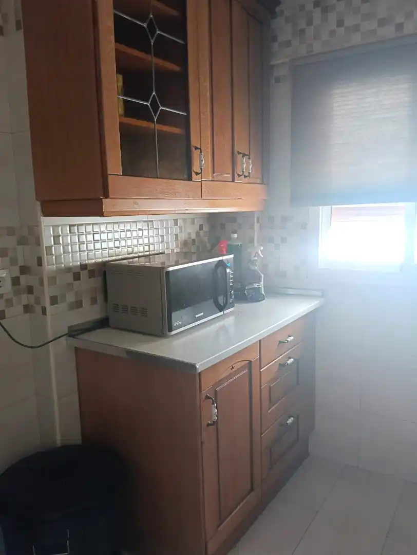 Kitchen of Flat for sale in Mérida  with Parquet flooring, Terrace and Storage room