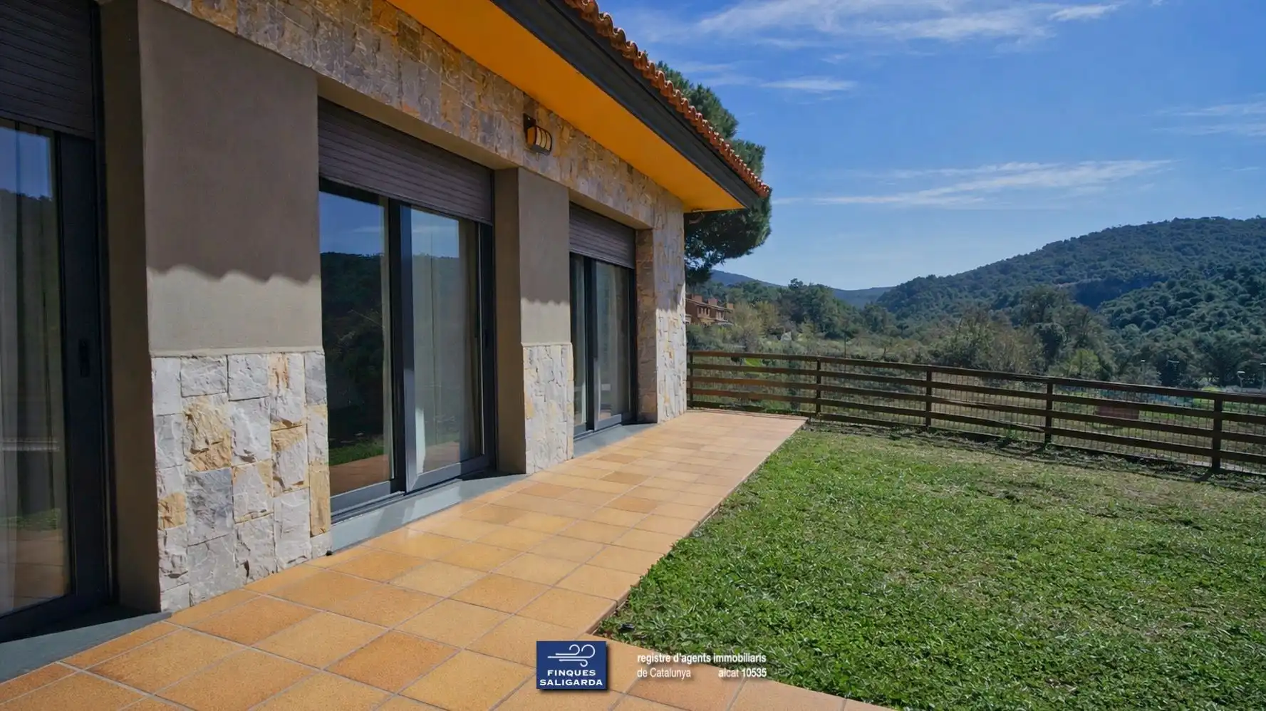 Terraza de Casa o chalet en venta en Sant Martí de Centelles con Aire acondicionado, Calefacción y Terraza