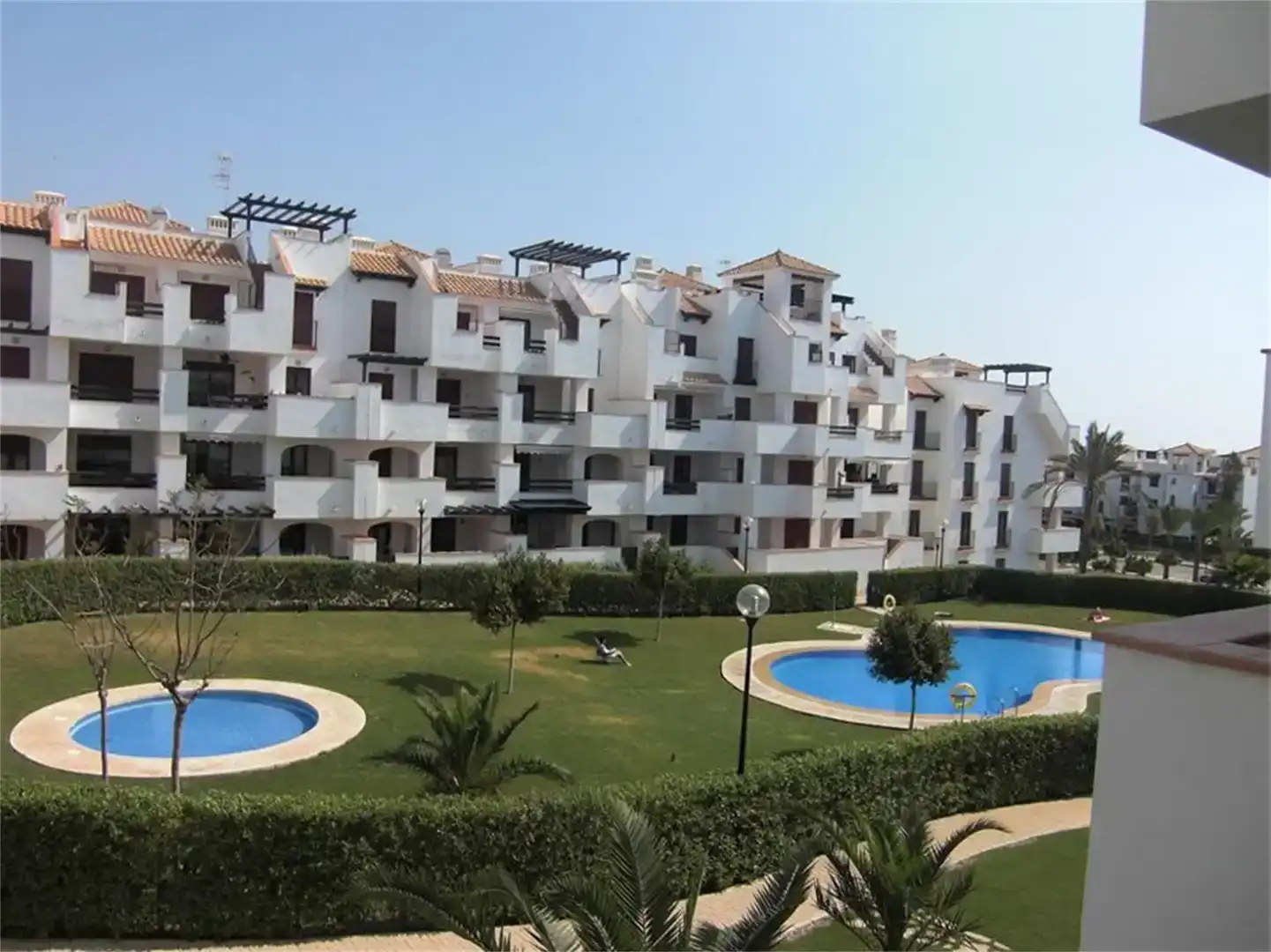 Exterior view of Apartments for rent in Vera  with Air Conditioner, Private garden and Swimming Pool