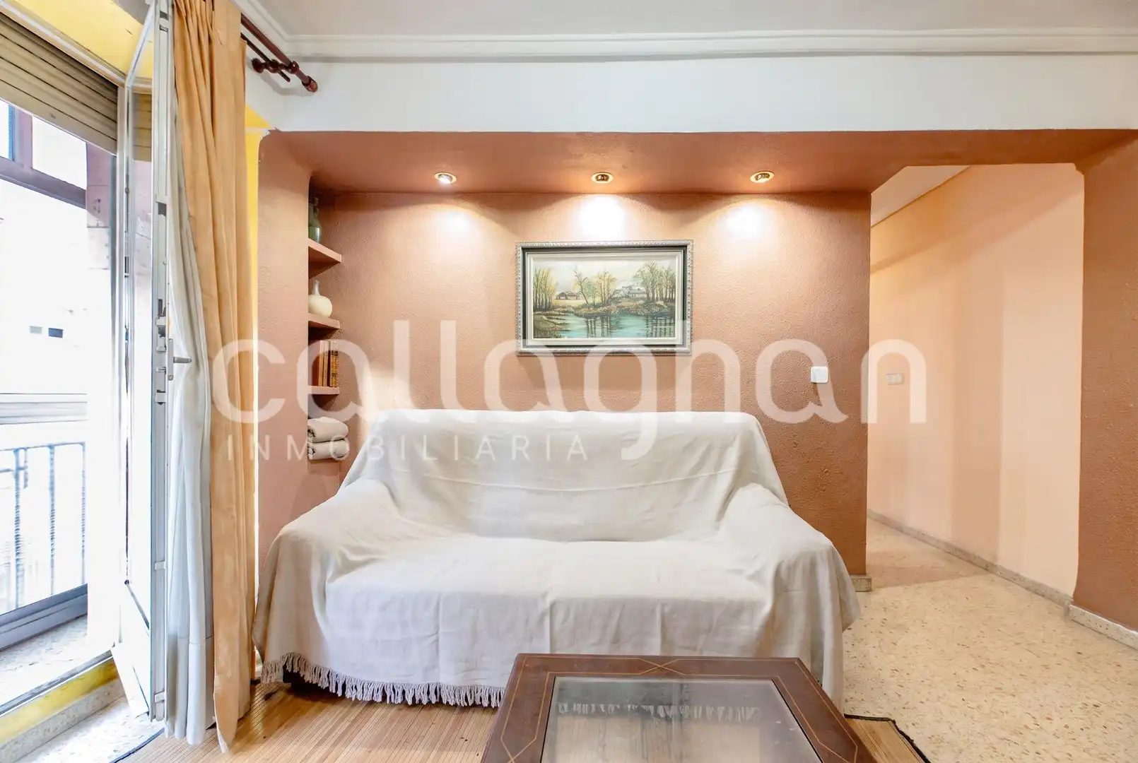 Sala de estar de Piso en venta en Valencia con Balcón
