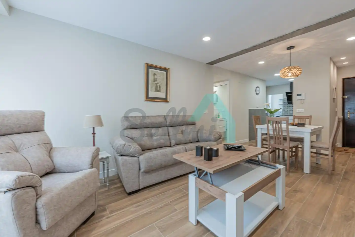 Living room of Flat for sale in Oviedo   with Heating and Furnished