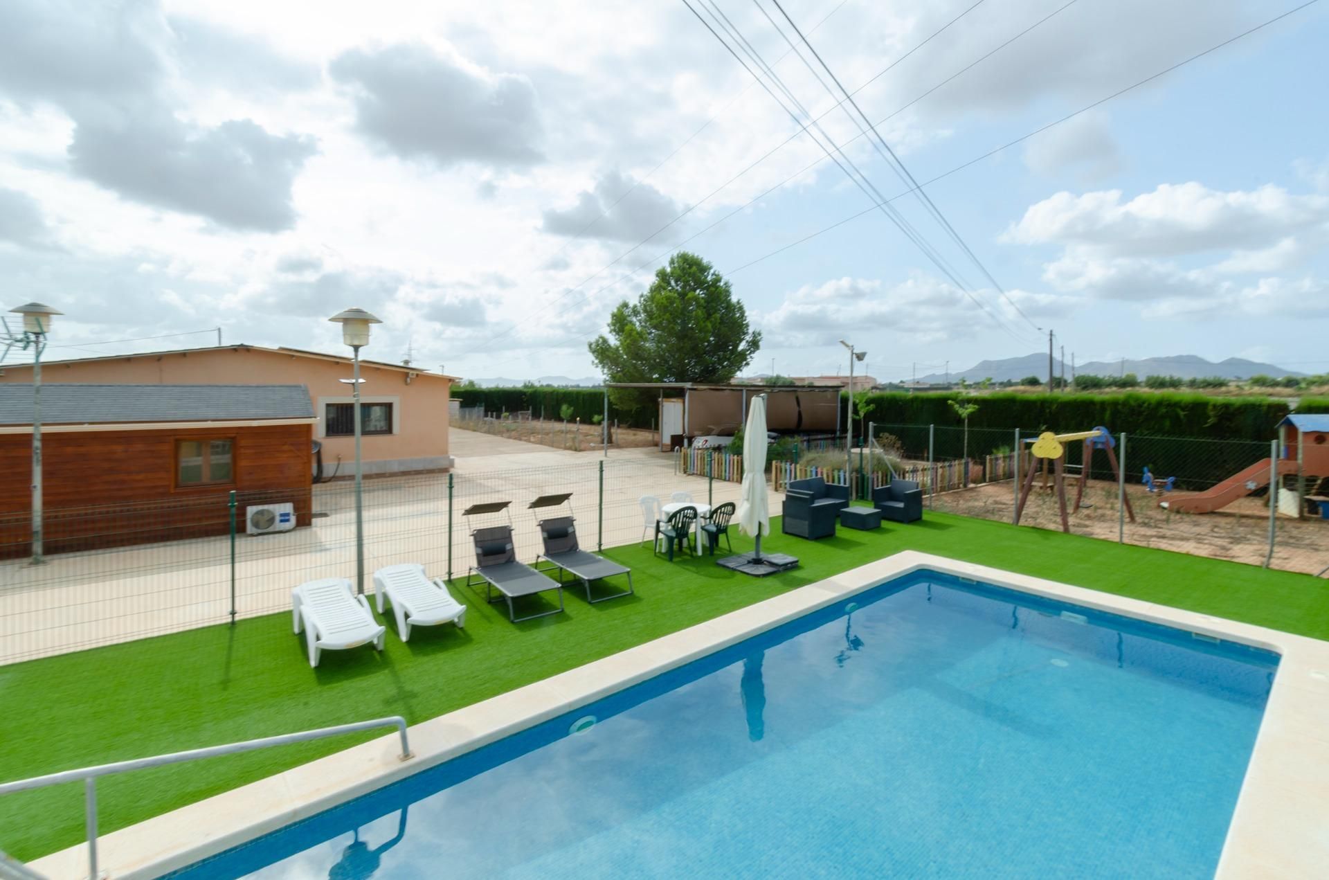 Piscina de Casa o xalet en venda en Cartagena amb Aire condicionat, Terrassa i Piscina