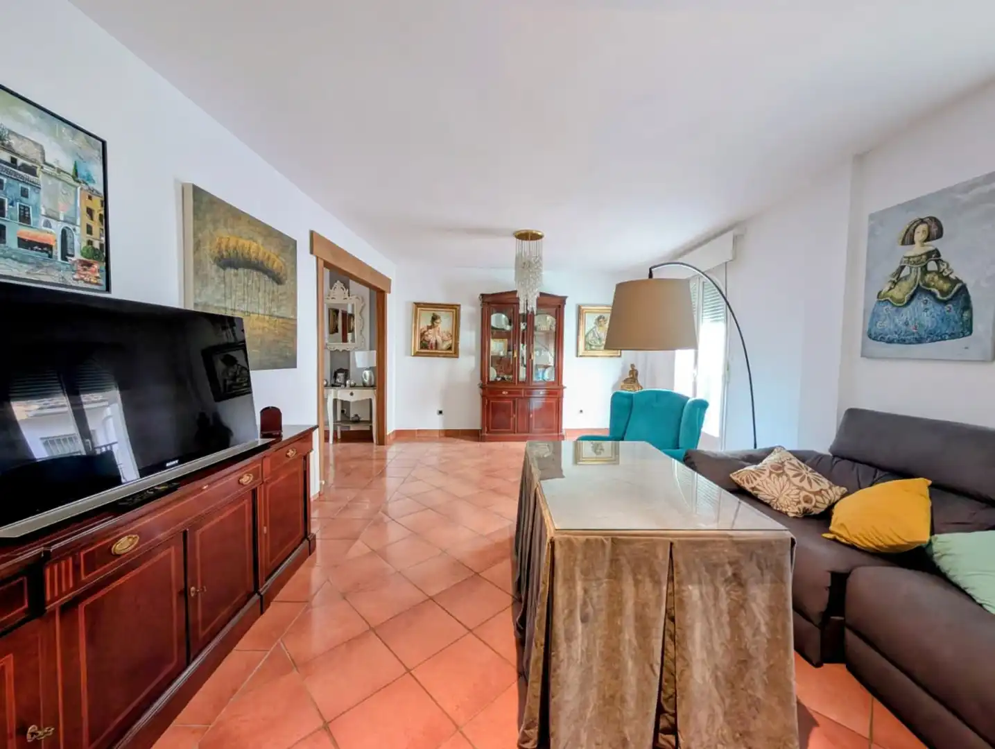 Sala d'estar de Dúplex en venda en Loja amb Calefacció, Terrassa i Traster