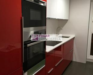 Kitchen of Flat to rent in Santiago de Compostela   with Furnished