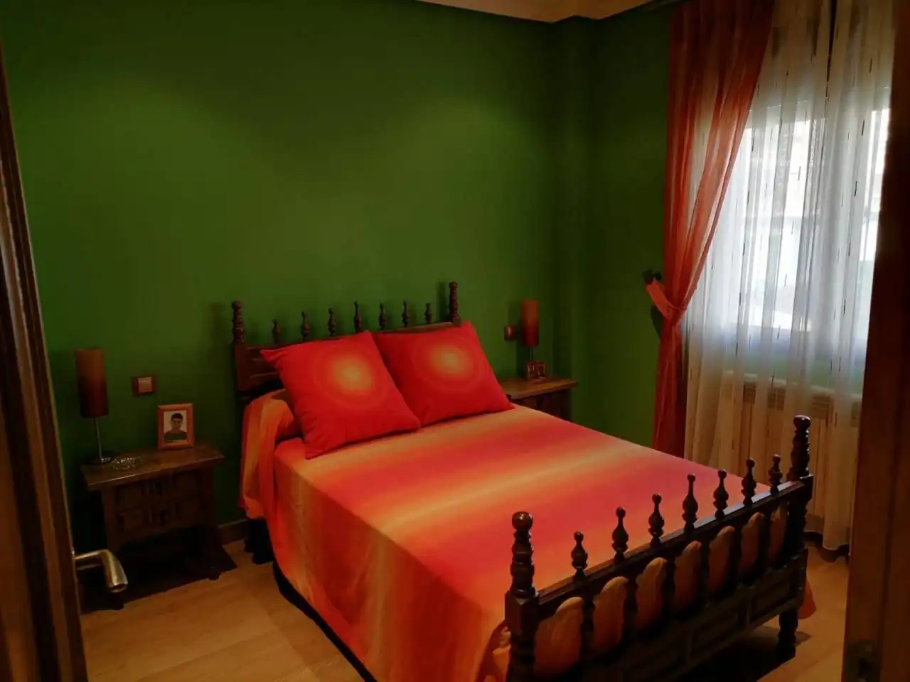 Bedroom of Detached homes for sale in Ciudad Rodrigo  with Parquet flooring, Terrace and Furnished