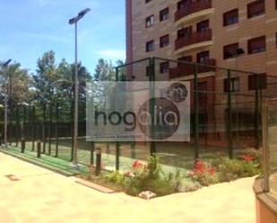 Garden of Flat to rent in  Sevilla Capital  with Air Conditioner, Swimming Pool and Furnished