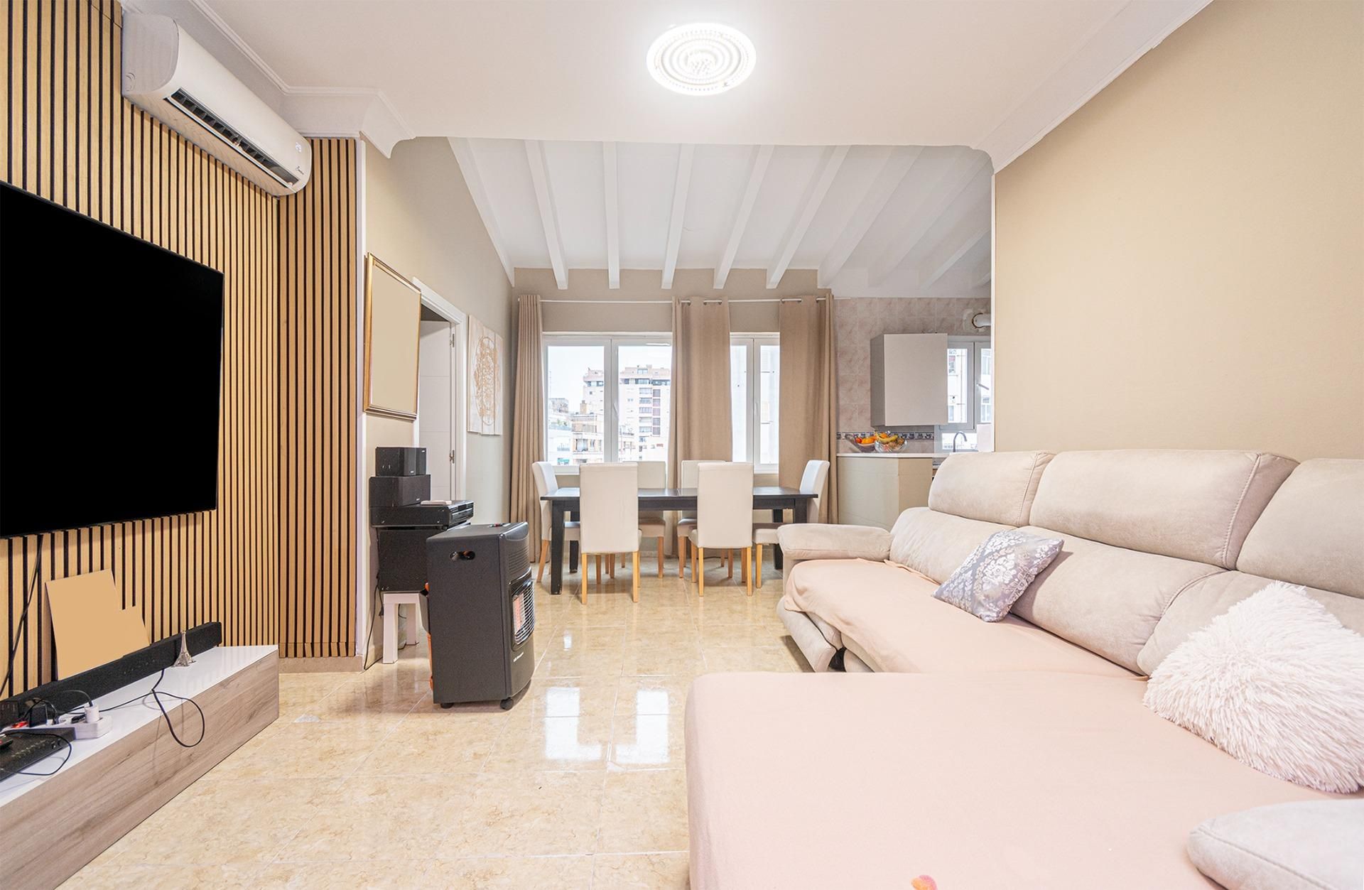 Sala d'estar de Pis en venda en  Palma de Mallorca