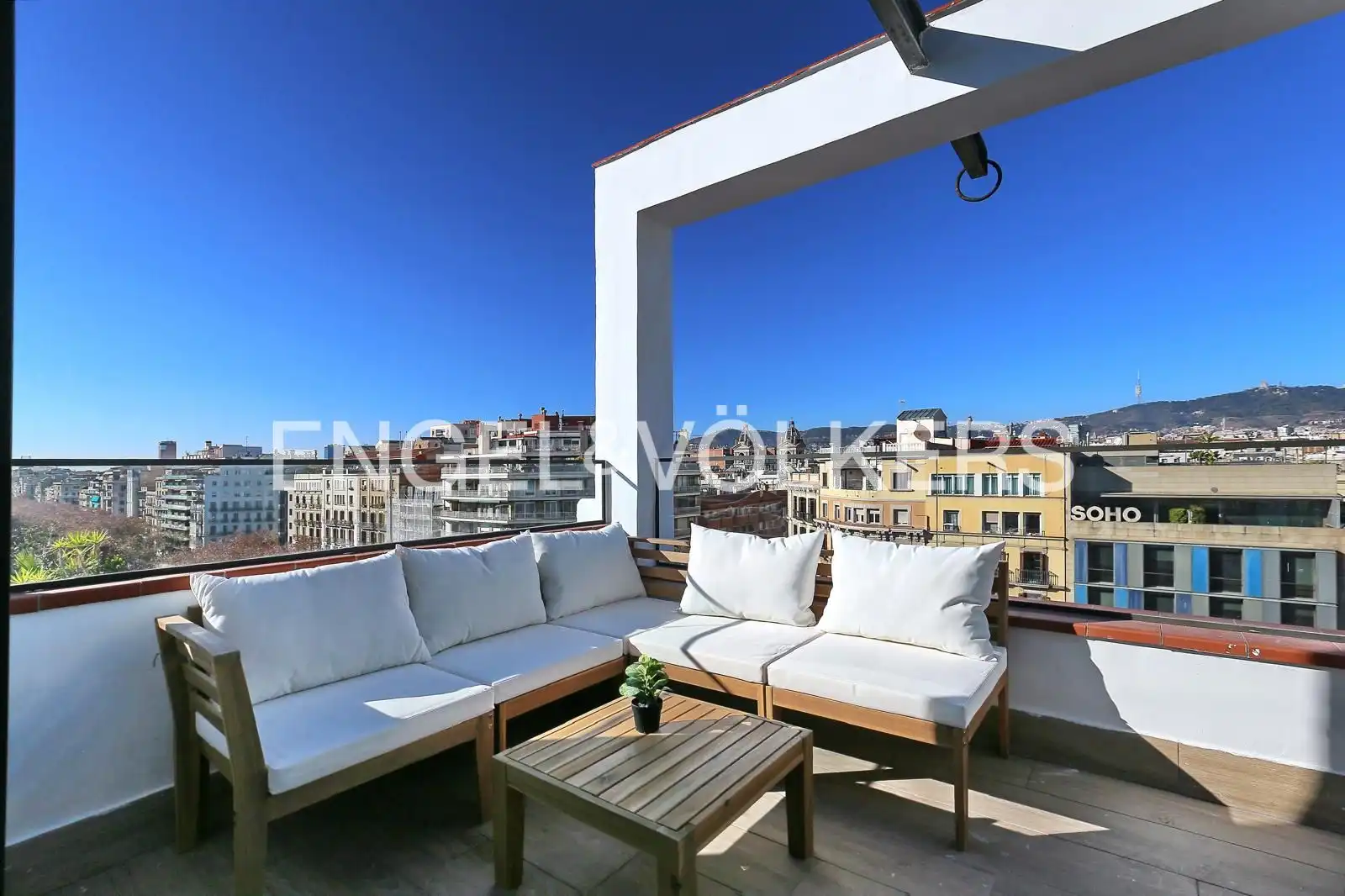 Terrace of Flat for sale in El Centre