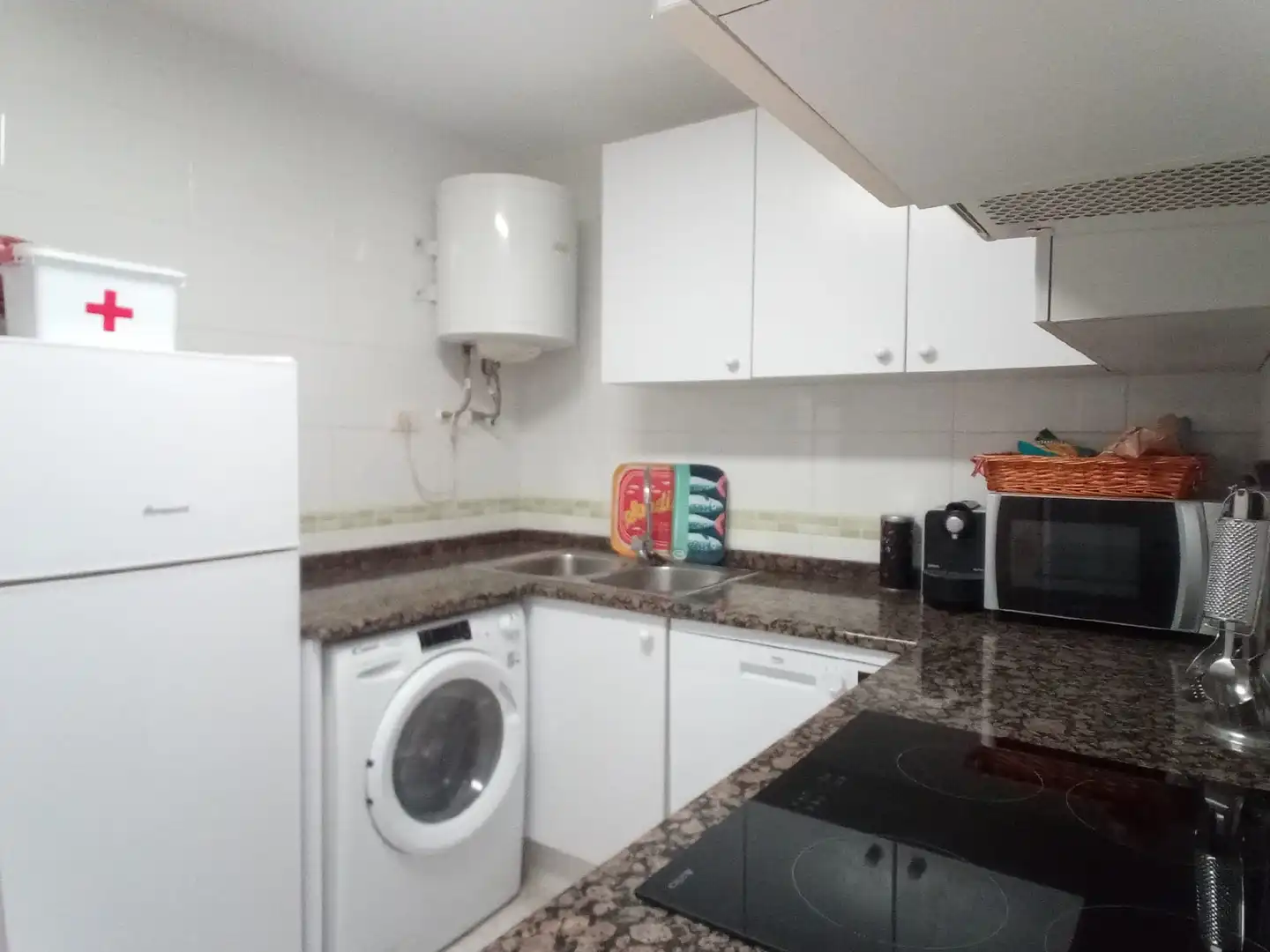 Cocina de Piso en venta en Moncofa con Terraza y Amueblado