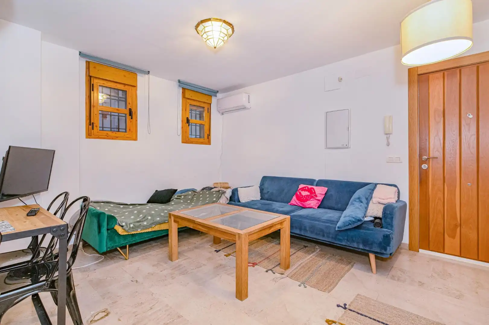 Wohnzimmer von Maisonette zum Verkauf in Granada mit Klimaanlage, Heizung und Möbliert