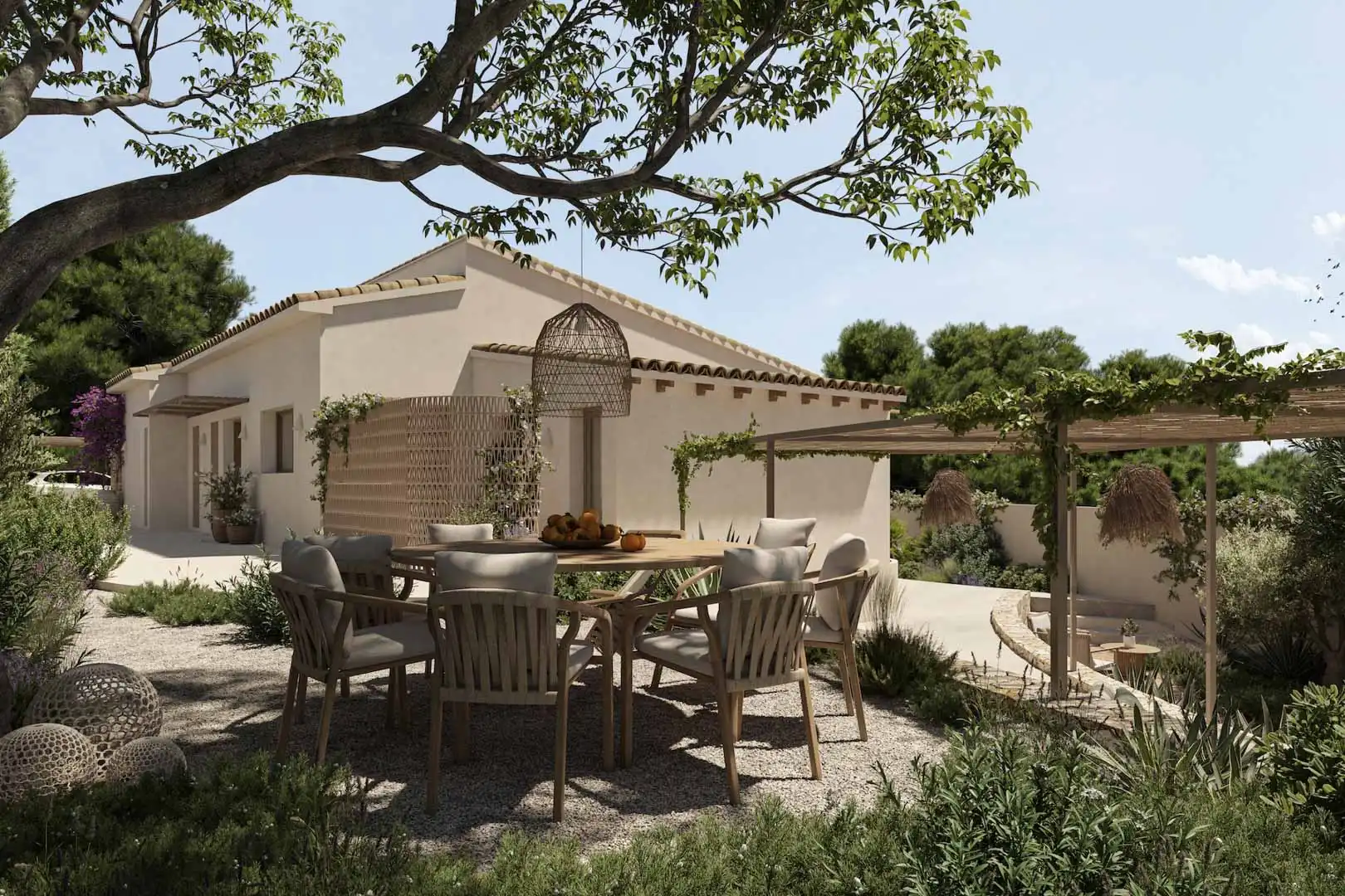 Villa con terrazza in vendita a La Fustera, imagen 5