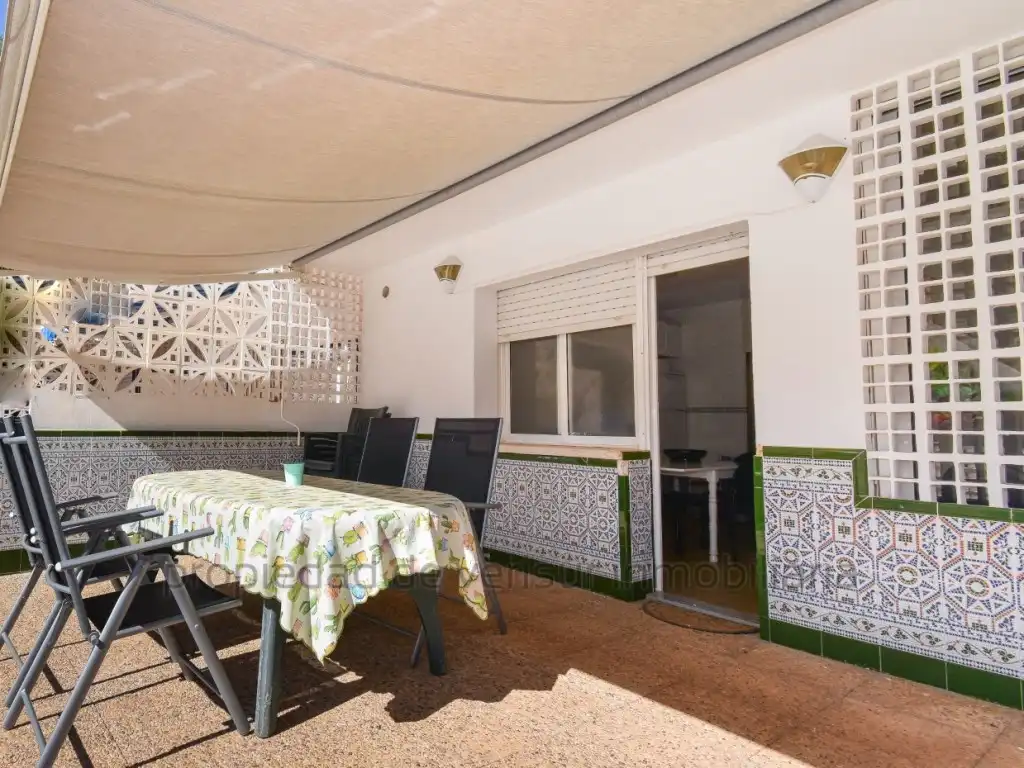 Jardí de Dúplex de lloguer en Águilas