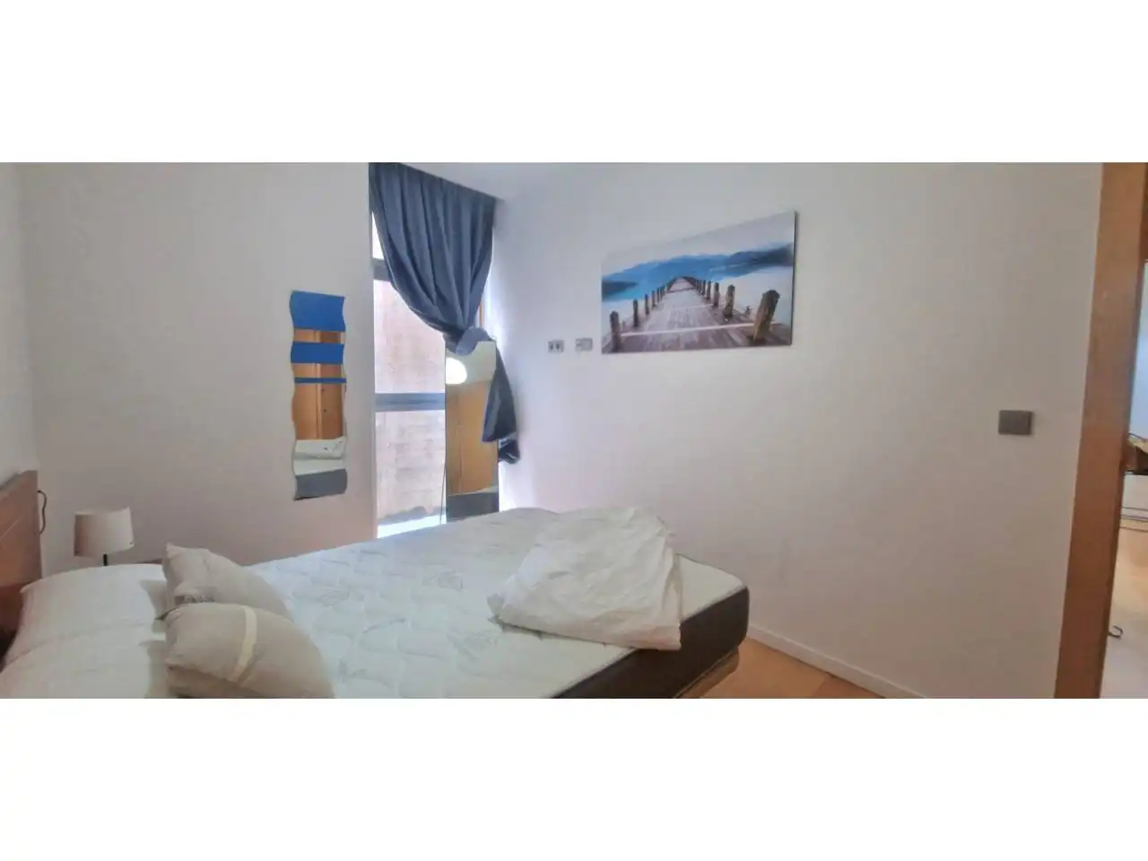 Bedroom of Flat for rent in Cartagena  with Air Conditioner, Heating and Furnished