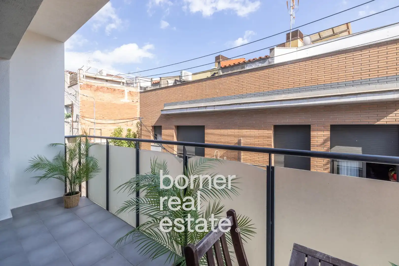 Terrace of Flat for sale in Terrassa  with Air Conditioner, Heating and Parquet flooring