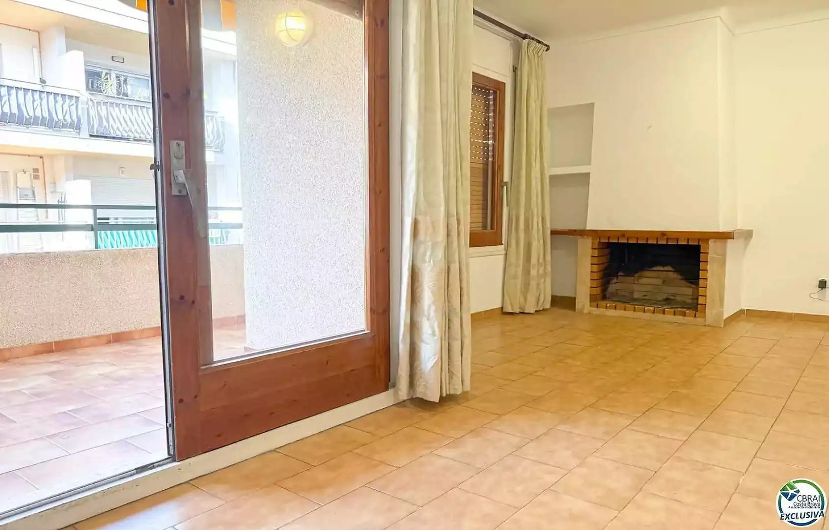 Sala d'estar de Pis en venda en Roses