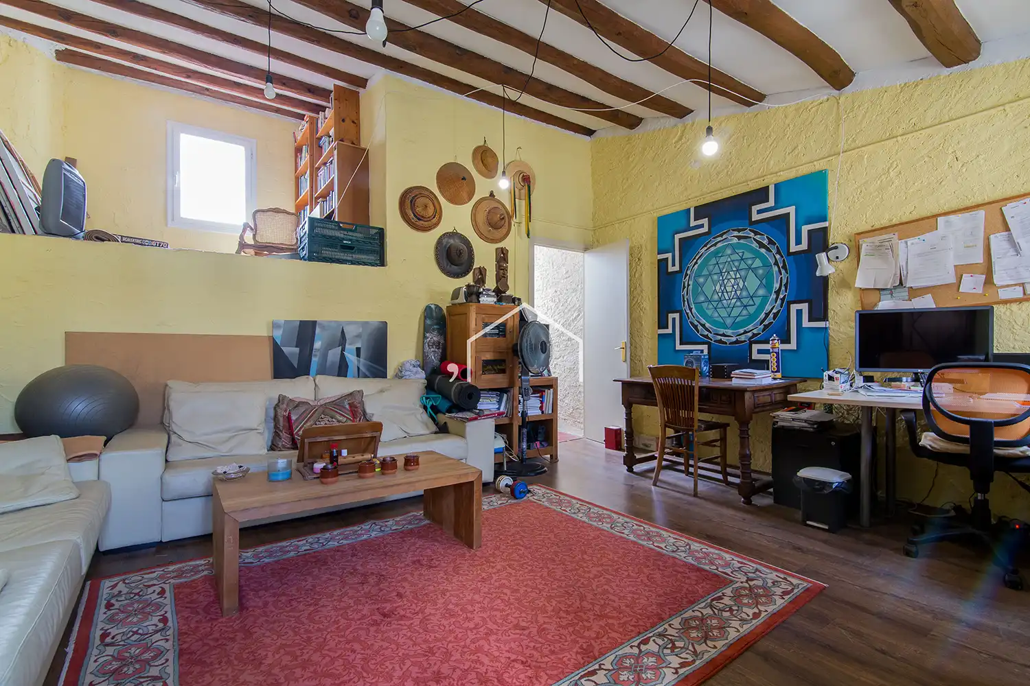 Living room of Country homes for sale in El Masnou  with Heating, Private garden and Terrace