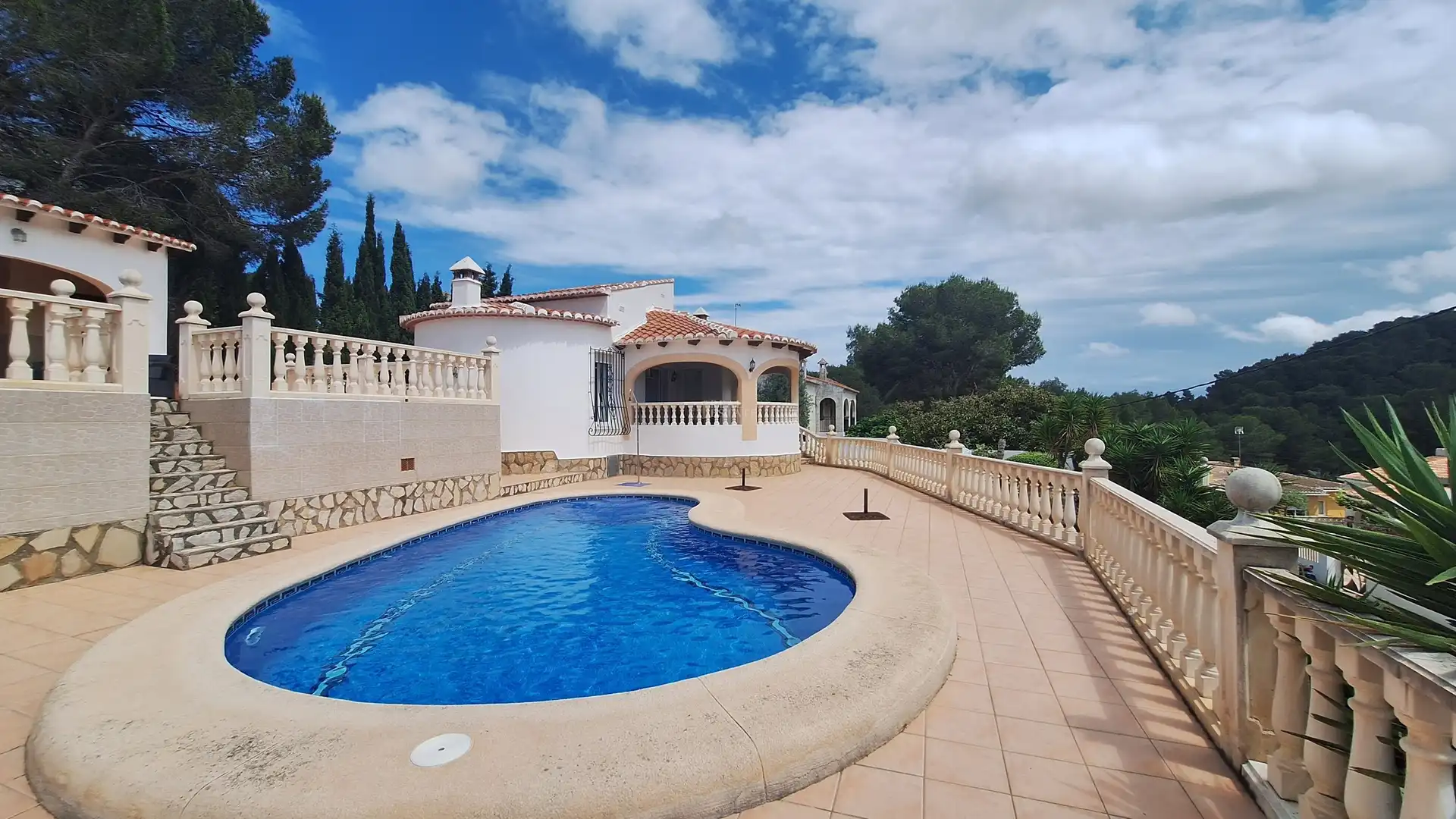 Piscina de Casa o xalet en venda en La Font d'en Carròs amb Aire condicionat, Calefacció i Terrassa
