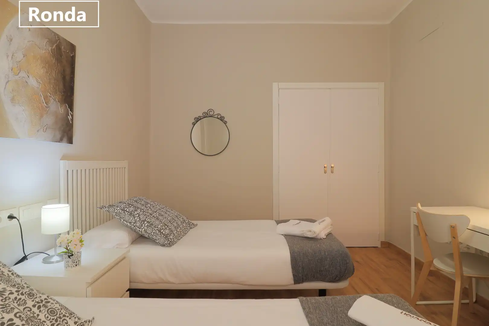 Bedroom of Flat for share in Málaga  with Air Conditioner, Heating and Terrace