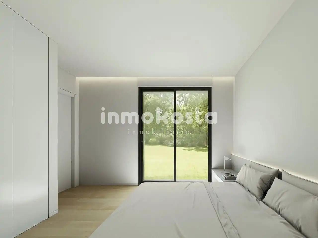 Dormitori de Casa o xalet en venda en L'Alfàs del Pi amb Aire condicionat, Jardí privat i Terrassa
