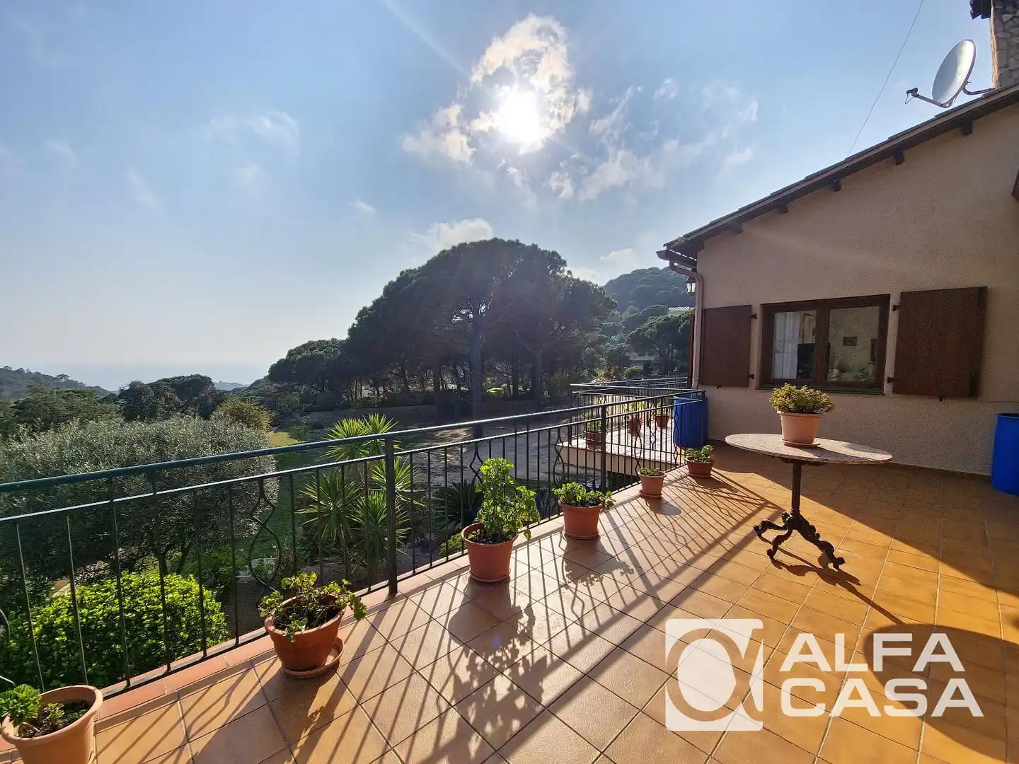 Exterior view of Houses for sale in Lloret de Mar  with Air Conditioner, Heating and Parquet flooring