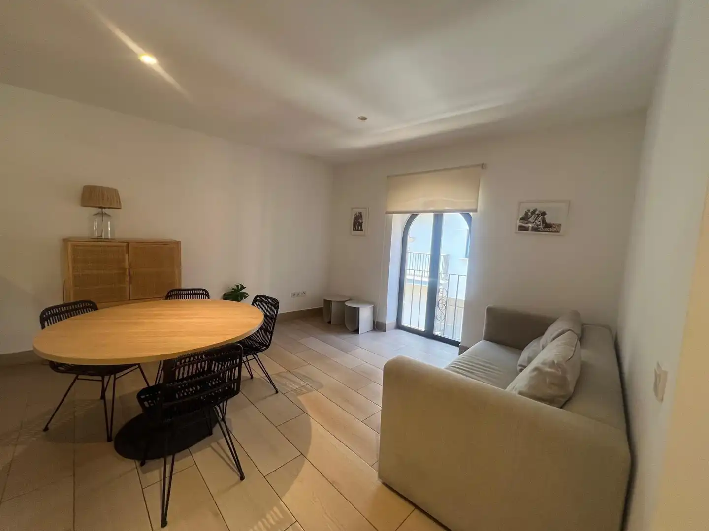 Sala d'estar de Pis de lloguer en Gandia amb Moblat