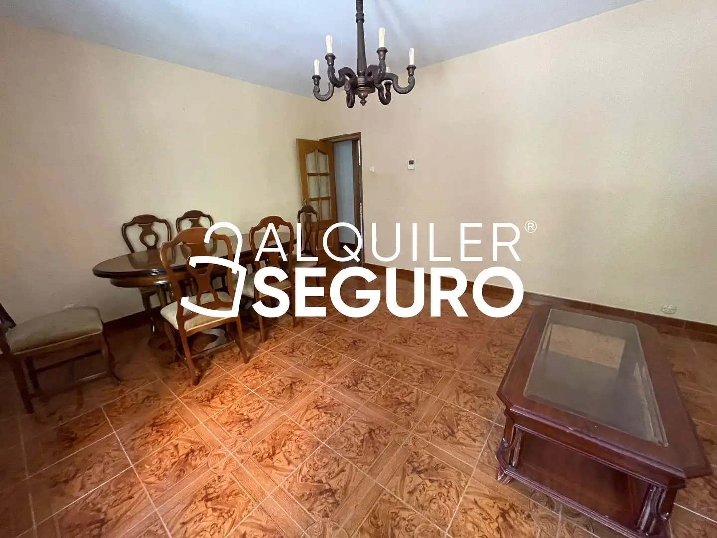 Living room of Flat for rent in Madrid  with Heating