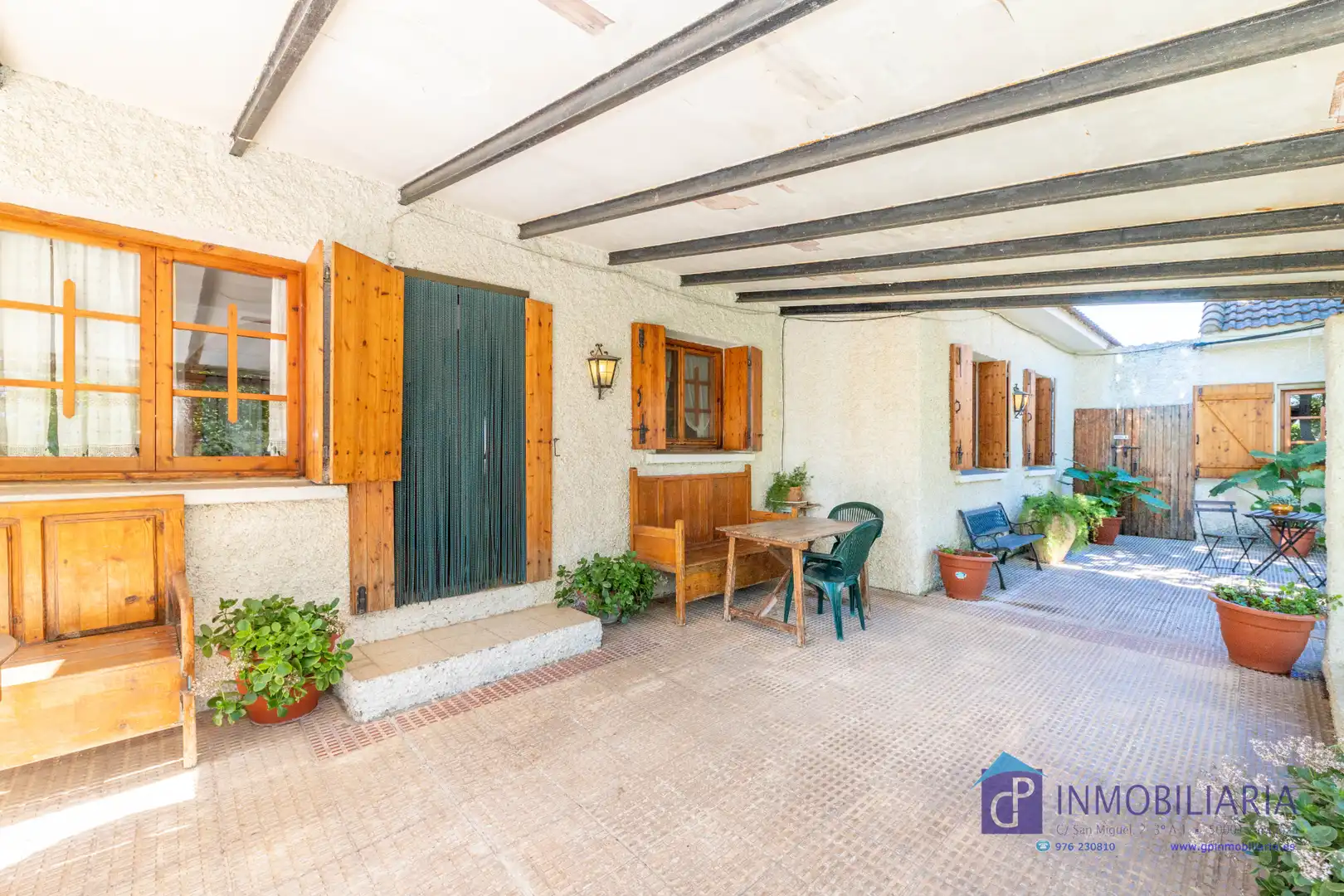Vista exterior de Casa o chalet en venta en Quinto con Aire acondicionado, Calefacción y Jardín privado