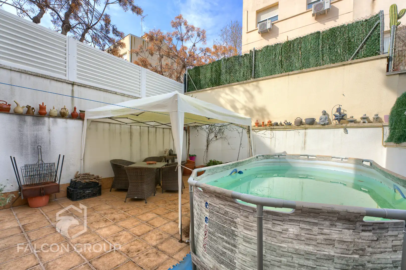 Jardí de Casa o xalet en venda en Vilanova i la Geltrú amb Terrassa, Moblat i Balcó