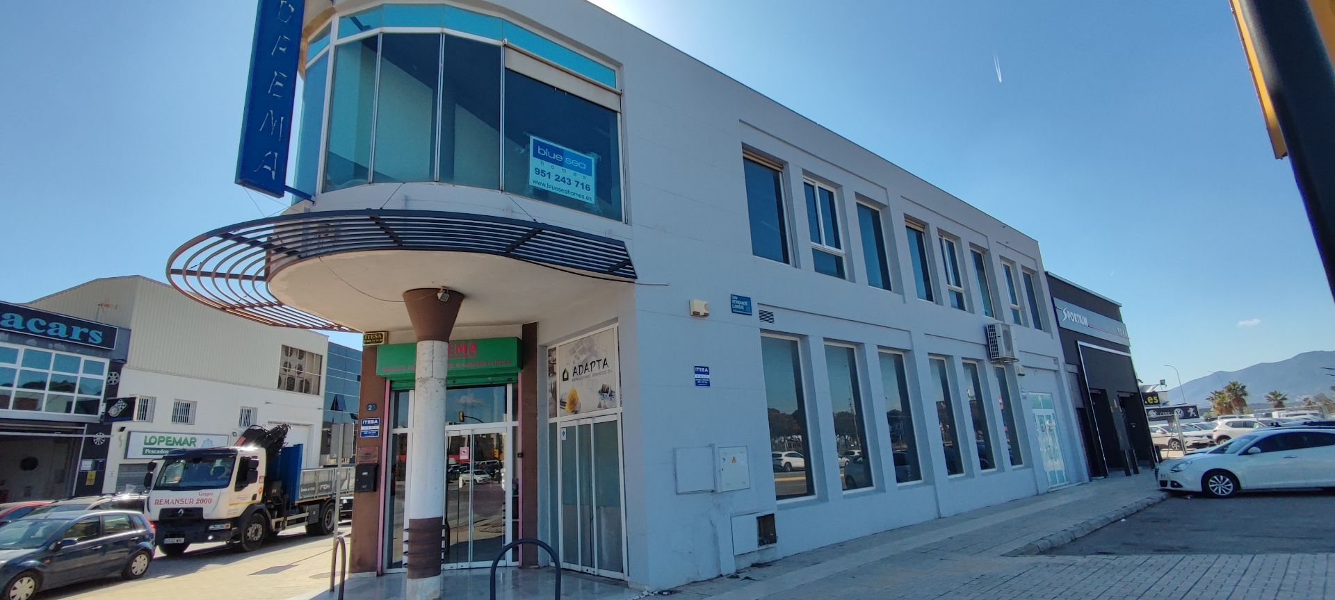 Exterior view of Premises to rent in Málaga Capital  with Air Conditioner and Terrace