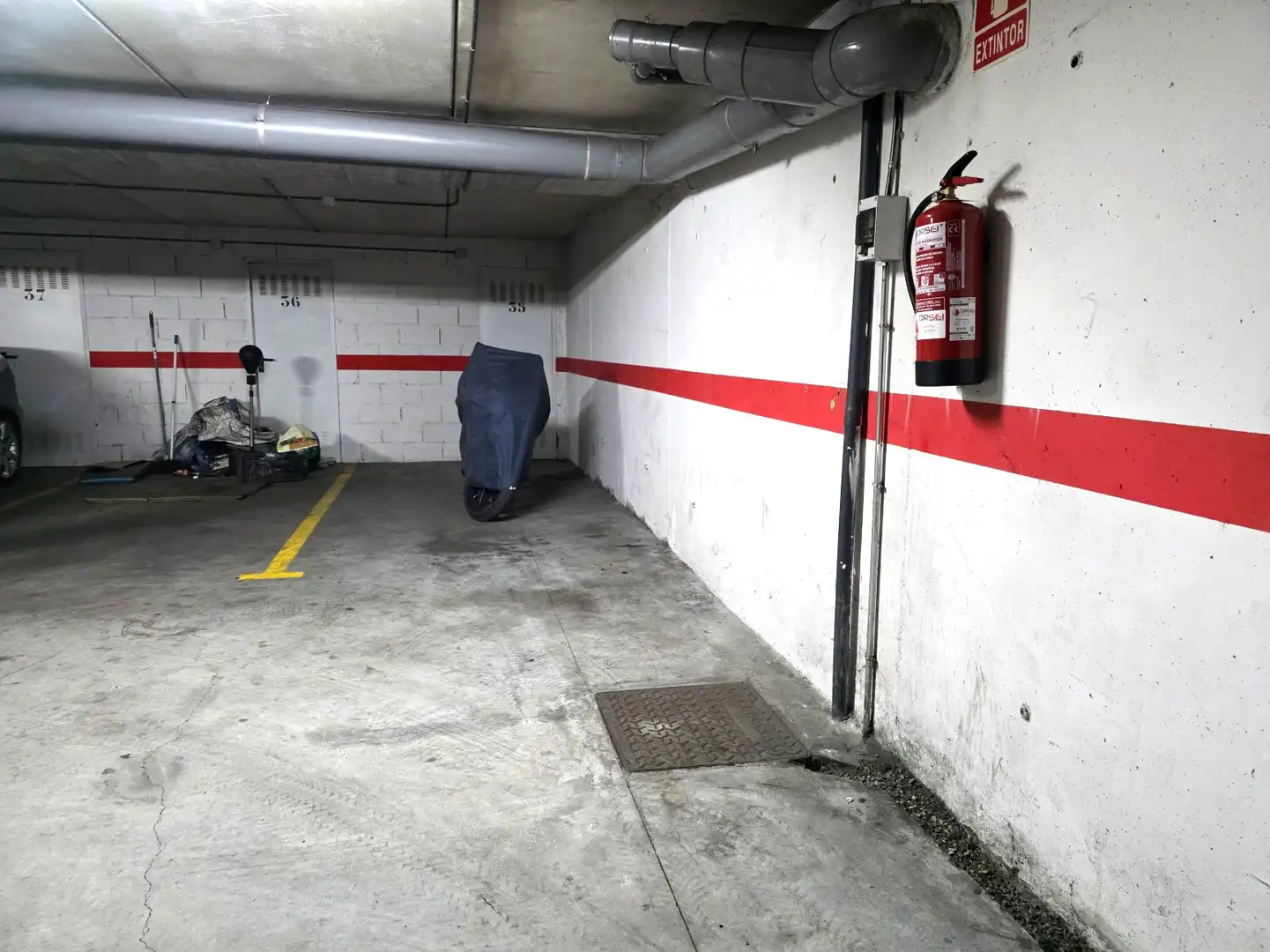 Parking of Flat for sale in Corvera de Asturias  with Heating and Storage room