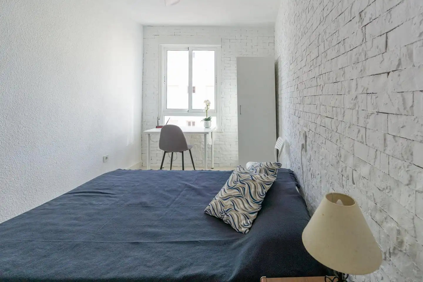 Schlafzimmer von Wohnung zum Verkauf in Santa Pola mit Klimaanlage und Terrasse