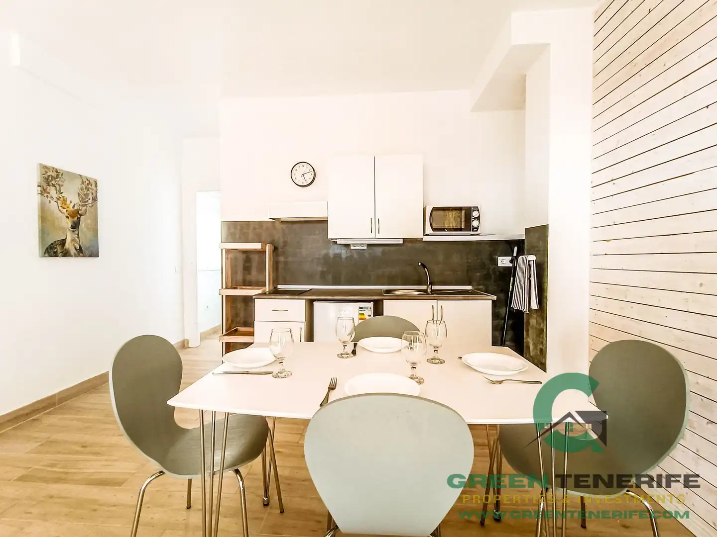 Kitchen of Flat for rent in Guía de Isora  with Terrace and Furnished