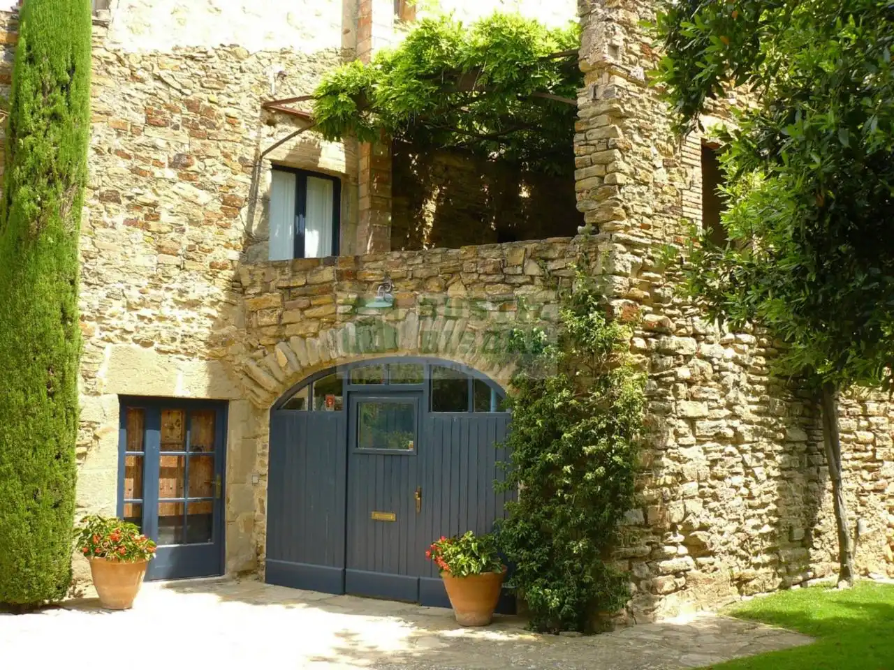Vista exterior de Finca rústica de alquiler en Madremanya con Calefacción, Jardín privado y Terraza