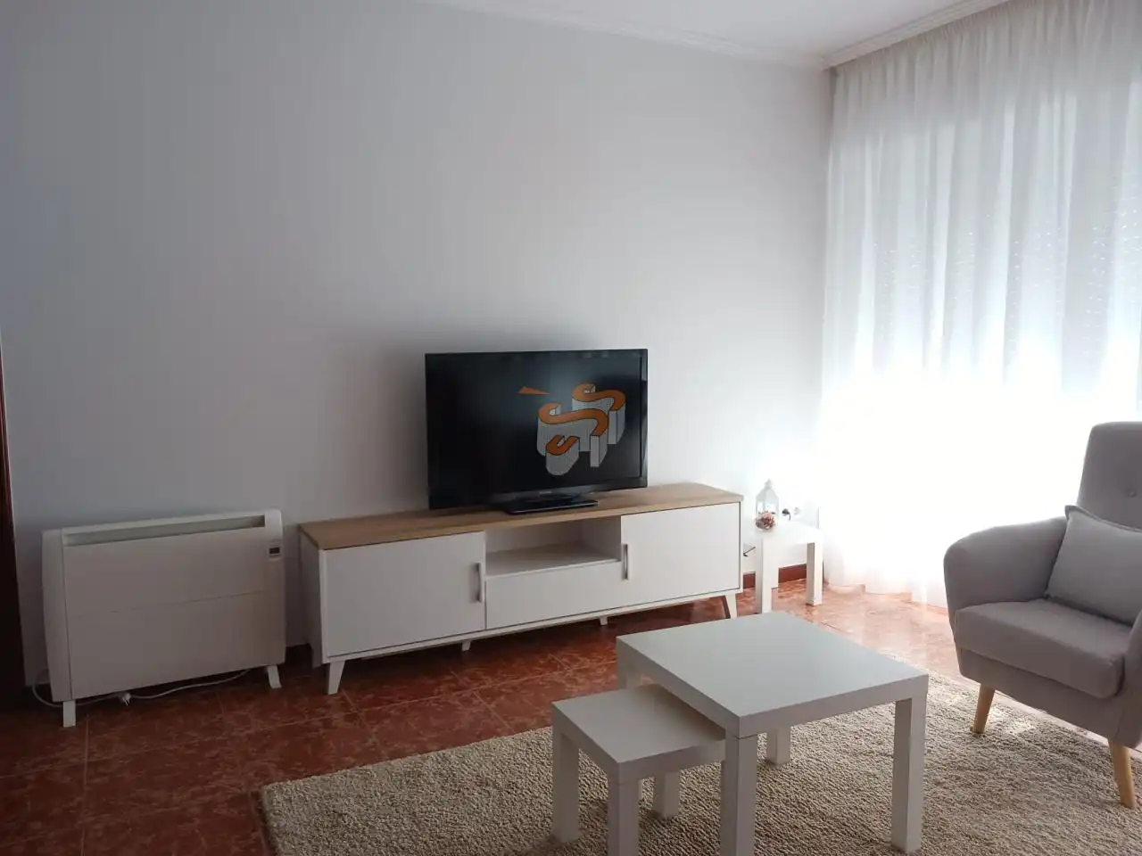Living room of Apartments for rent in Ferrol  with Heating and Furnished