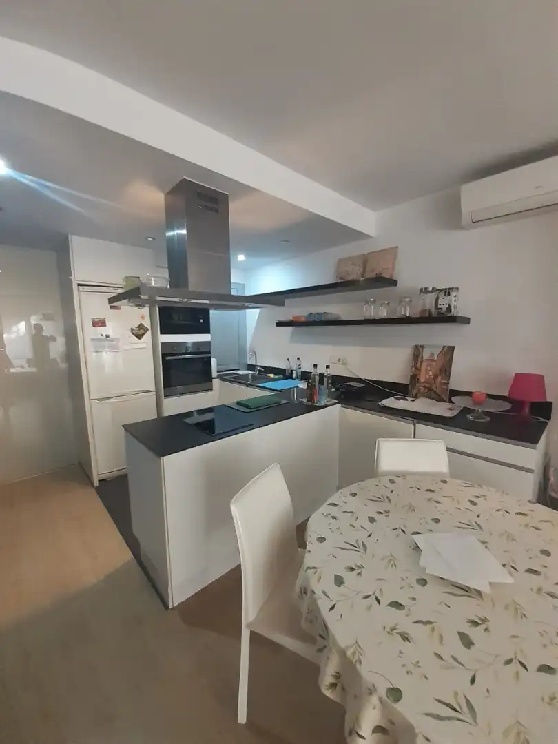 Kitchen of Flat for sale in Barcelona  with Air Conditioner, Heating and Parquet flooring