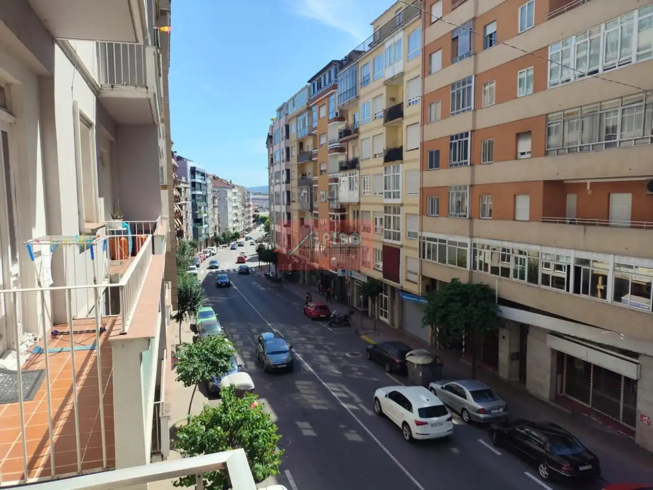 Exterior view of Flat for sale in Ourense Capital   with Heating, Storage room and Furnished