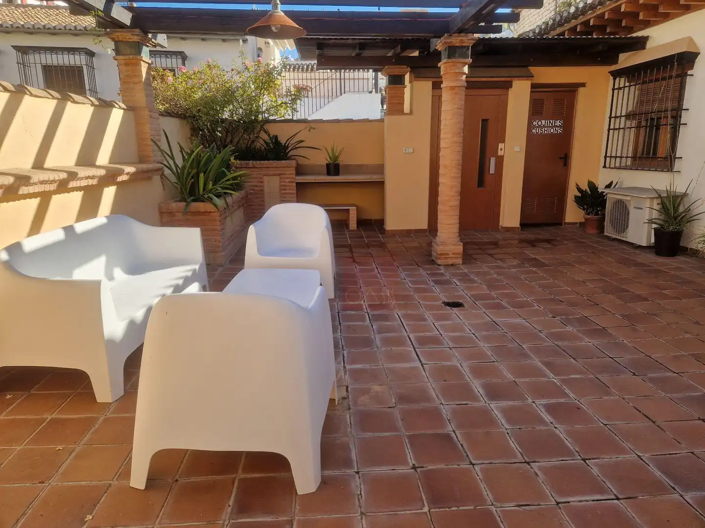 Terrace of Attic for rent in Granada  with Air Conditioner, Heating and Terrace