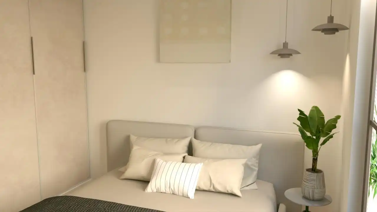 Bedroom of Flat for sale in  Palma de Mallorca  with Air Conditioner, Terrace and Furnished