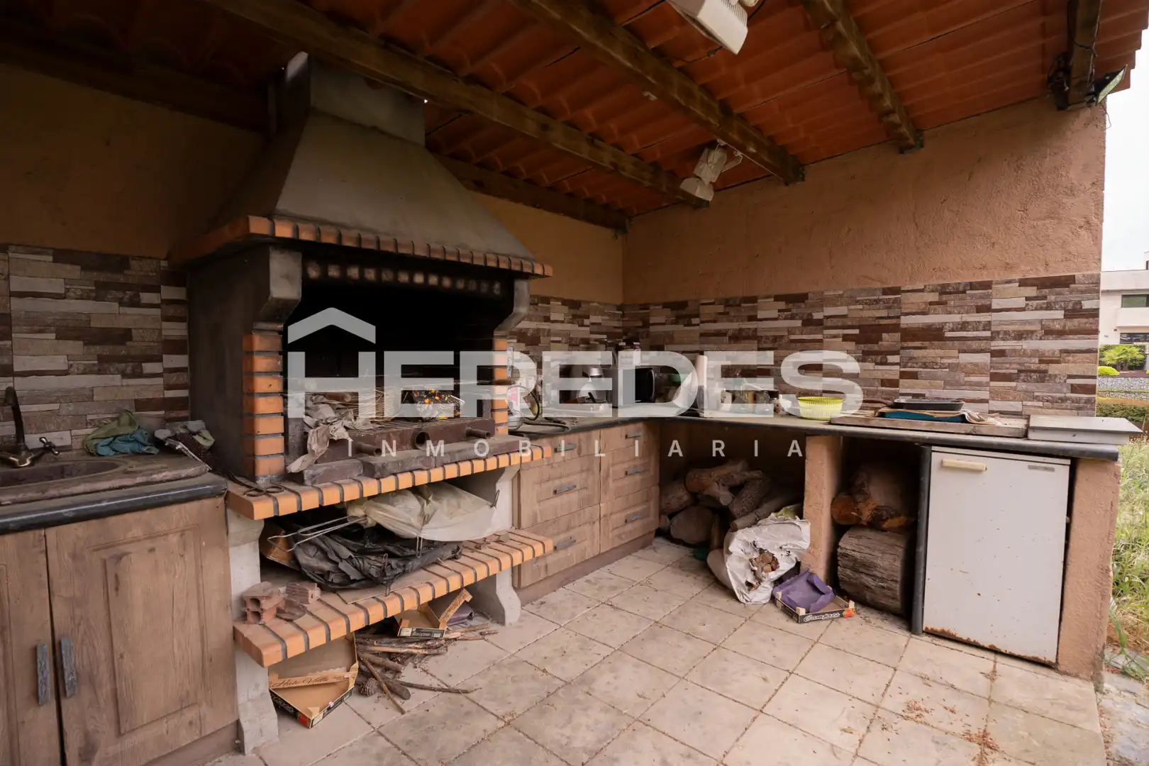 Cocina de Casa o chalet en venta en Sabadell con Aire acondicionado, Calefacción y Jardín privado