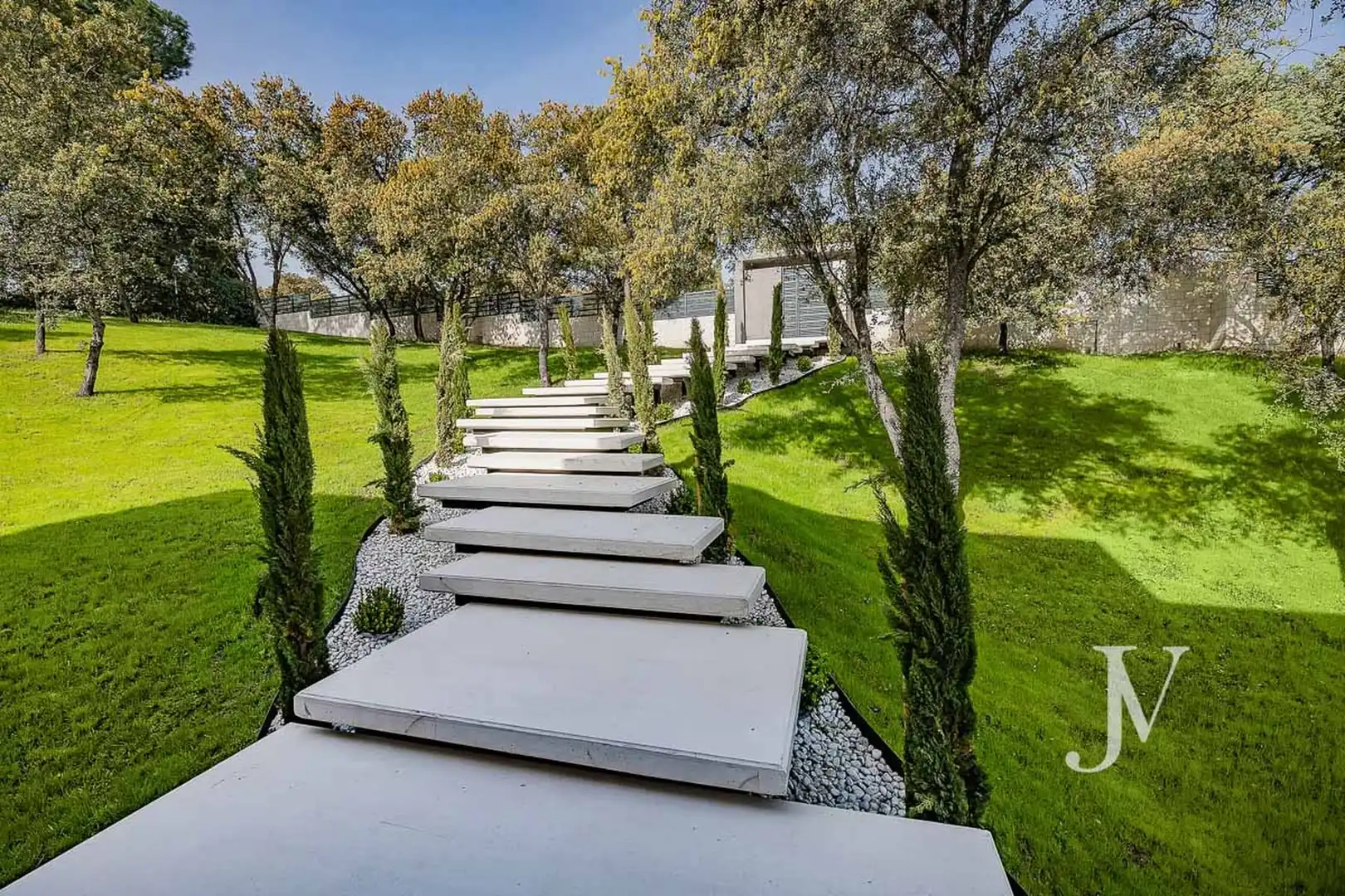 Terrasse von Haus oder Chalet zum Verkauf in Ciudalcampo mit Klimaanlage, Heizung und Privatgarten