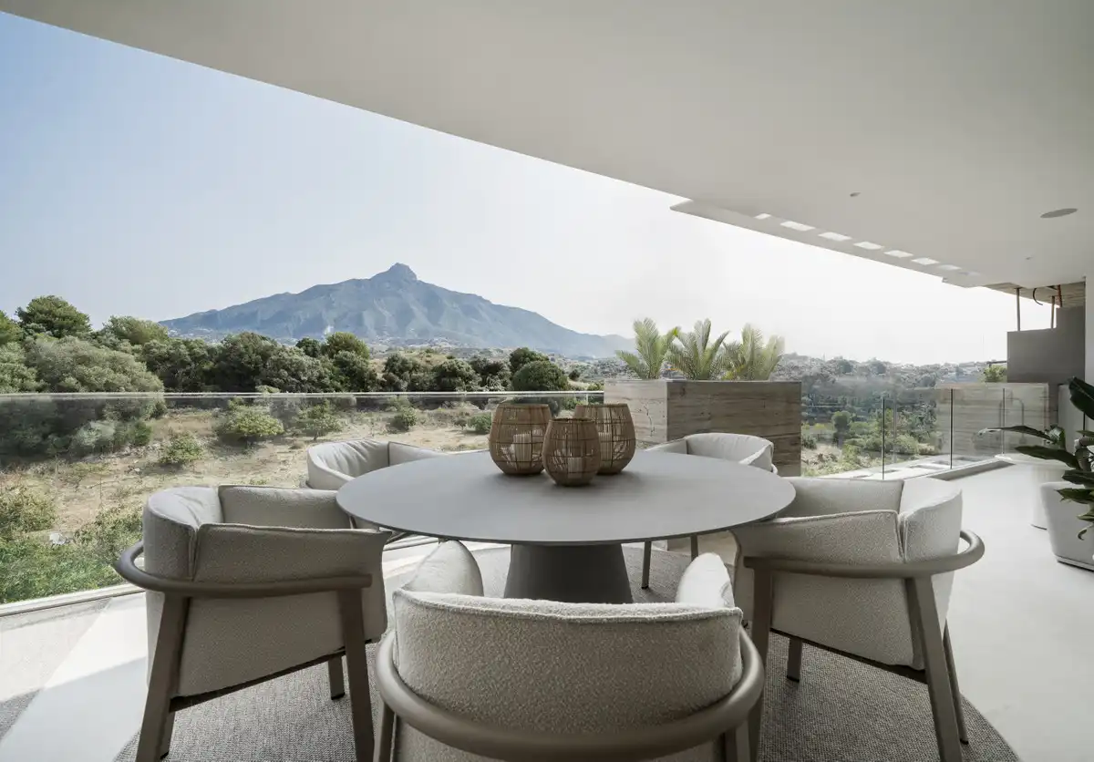 Terraza de Planta baja en venta en Marbella con Aire acondicionado, Jardín privado y Terraza