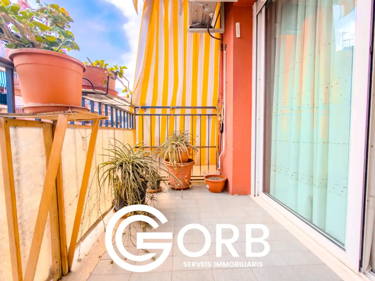 Terrasse von Wohnung zum Verkauf in Mataró mit Klimaanlage, Heizung und Terrasse