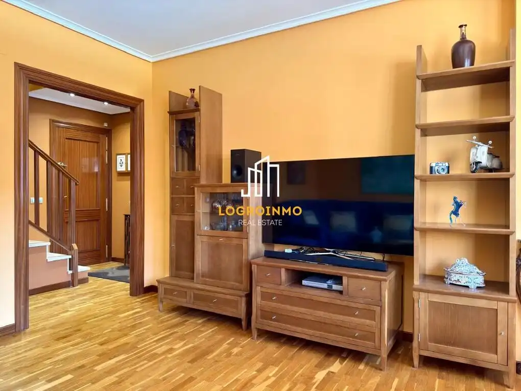 Living room of Flat for sale in  Logroño  with Heating, Storage room and Swimming Pool